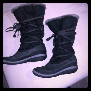 Womens Timberland Tall Fur Lined Winter Boots Sz 9